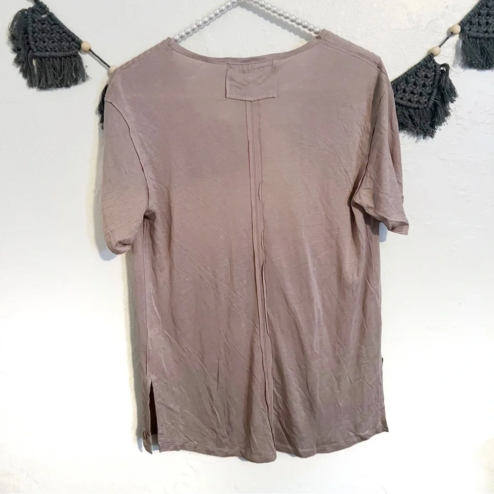 Free People Fantasy Drape Cowl Neck Tee - Picture 4 of 5